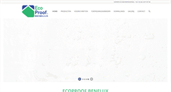 Desktop Screenshot of ecoproofbenelux.com